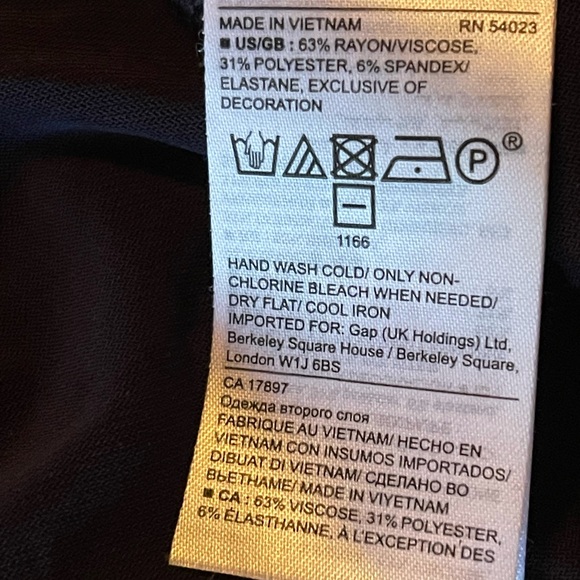 Banana Republic Blue Peplum Ruffle Tank S - Picture 10 of 14